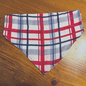 Dog Bandana Reversible 4th of July theme; handmade with love
